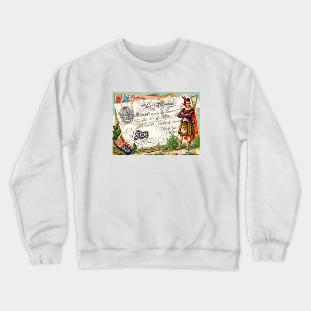 19th C. Commerce and Culture of United Kingdom Crewneck Sweatshirt by historicimage